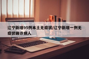 辽宁新增95例本土无症状/辽宁新增一例无症状确诊病人